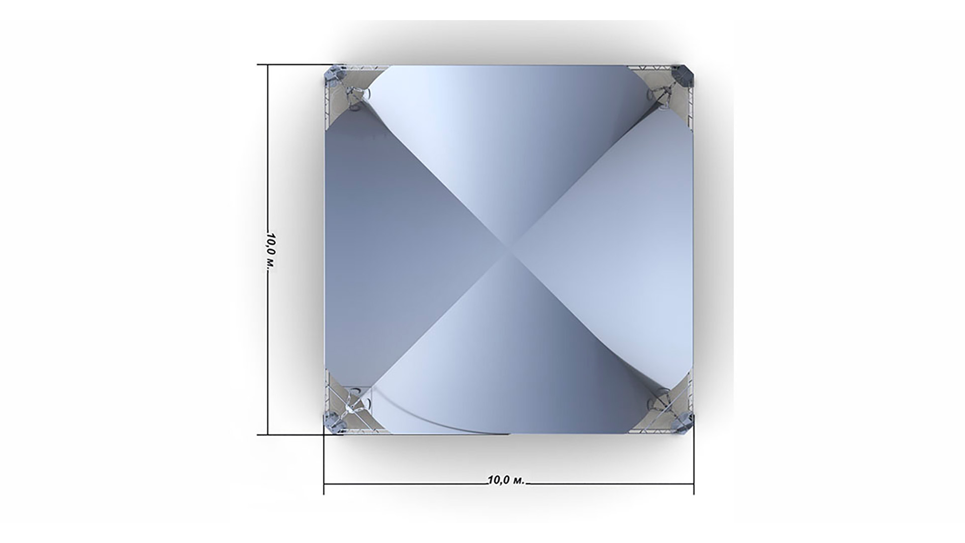 Шатёр Классик 10х10