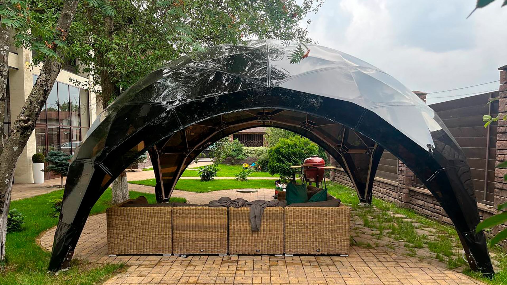 Купольная беседка 5х5