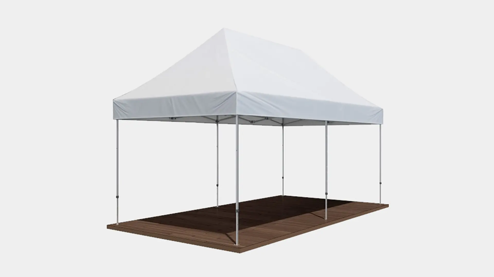 Мобильный быстросборный шатёр - гармошка 3х6 м