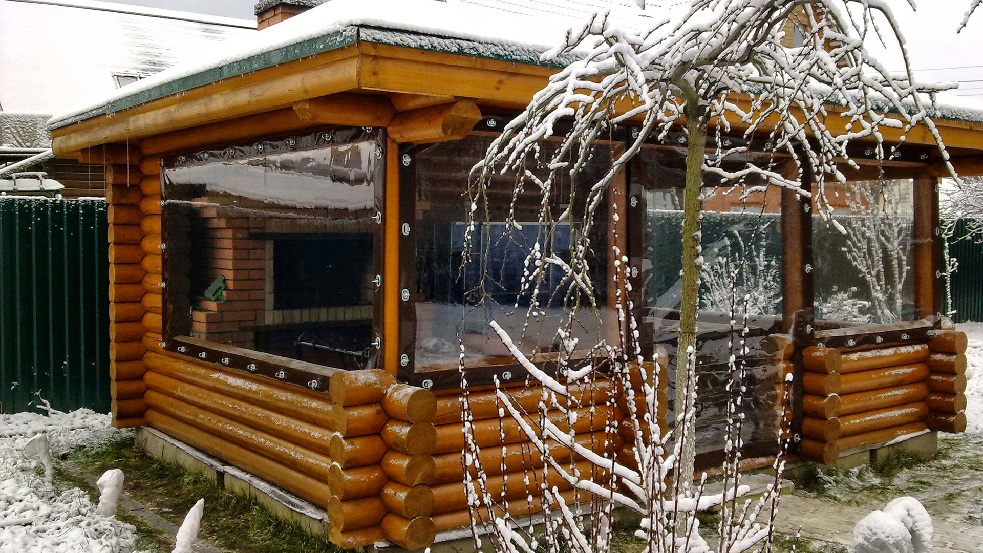 Мягкие окна из ПВХ для беседок, веранд и террас