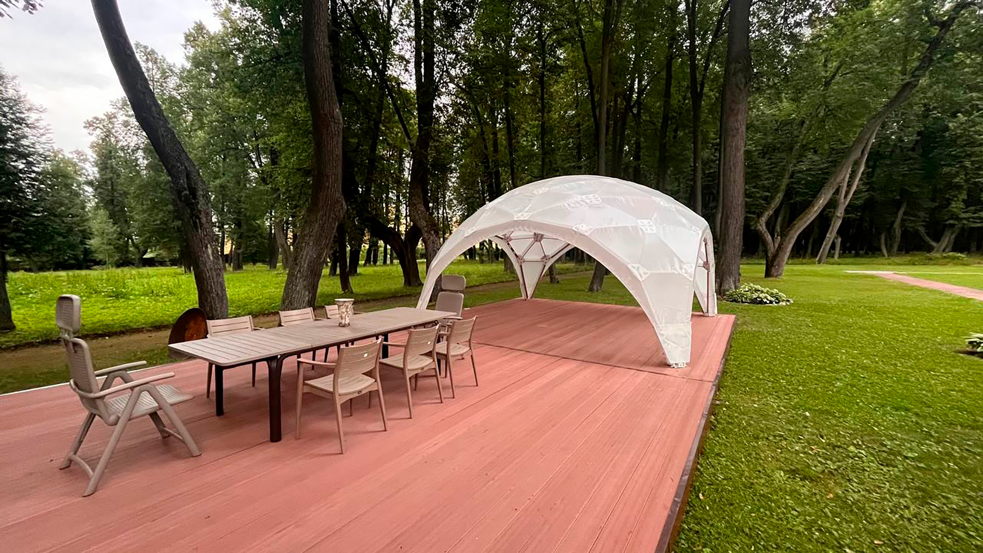 Купольная беседка 5х5