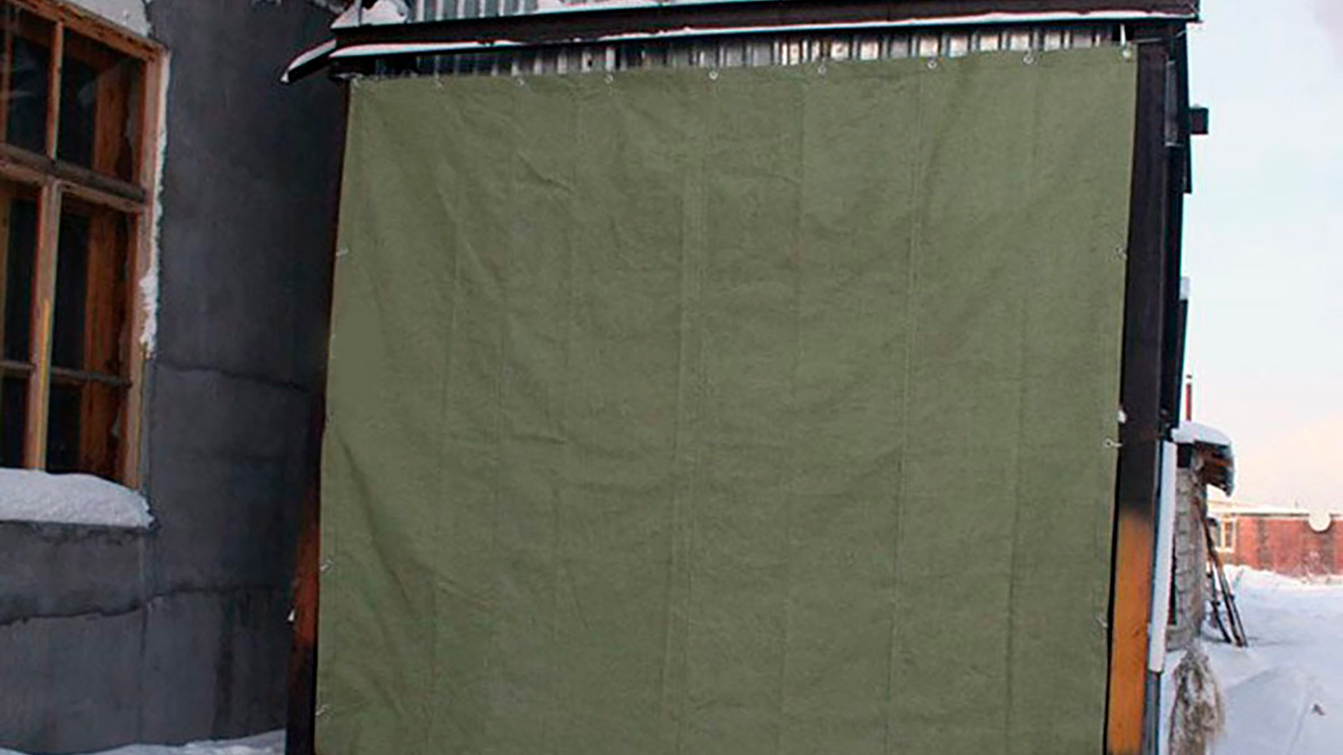 Брезентовые полога, тенты и шторы на заказ от производителя