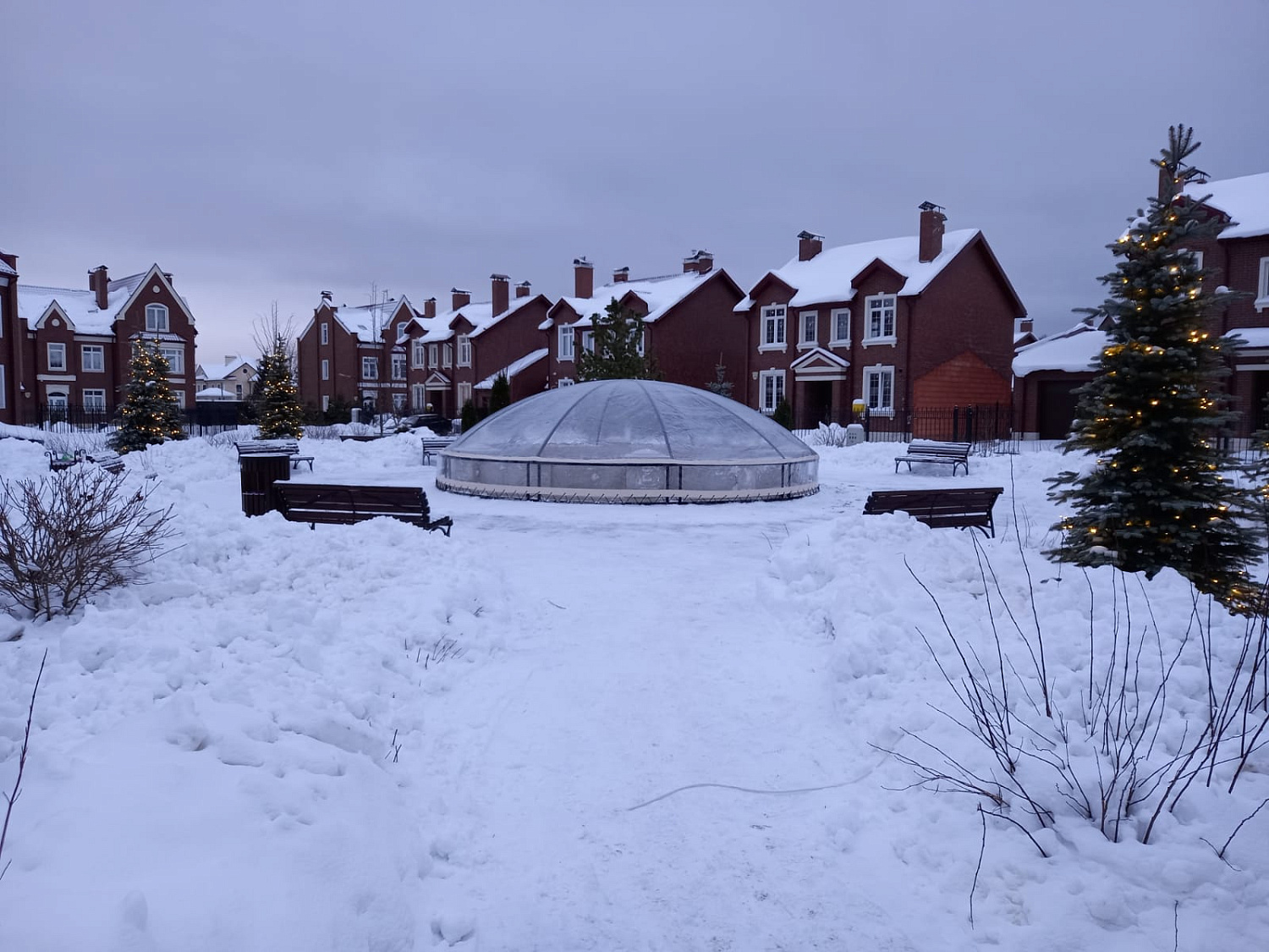 Купол для фонтана