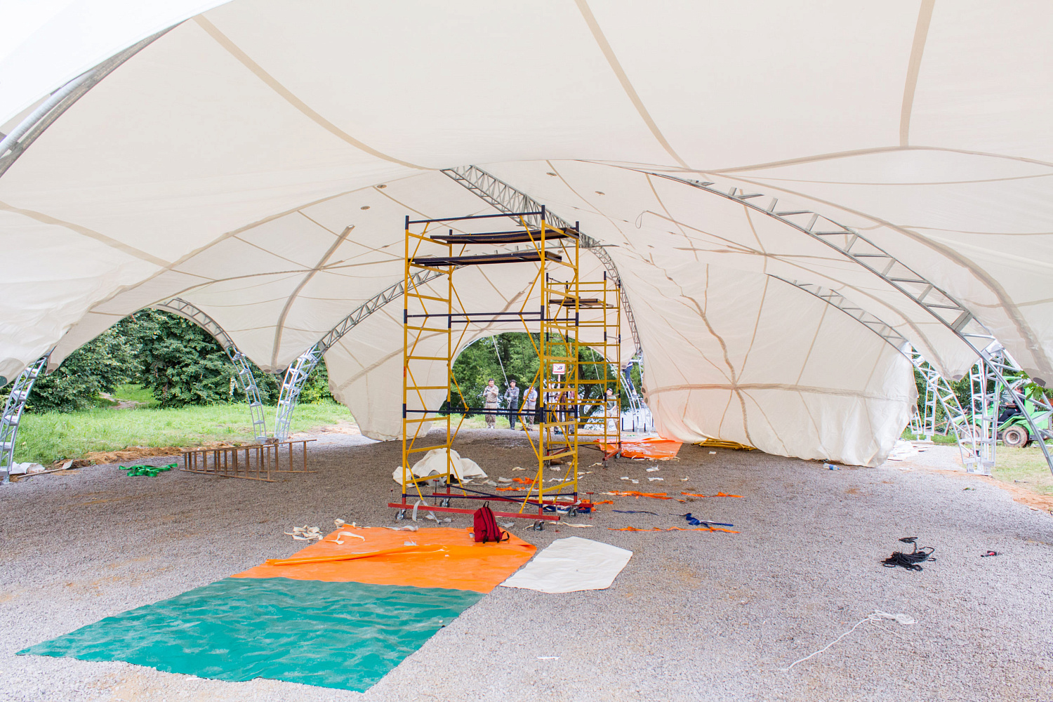 Арочный шатер