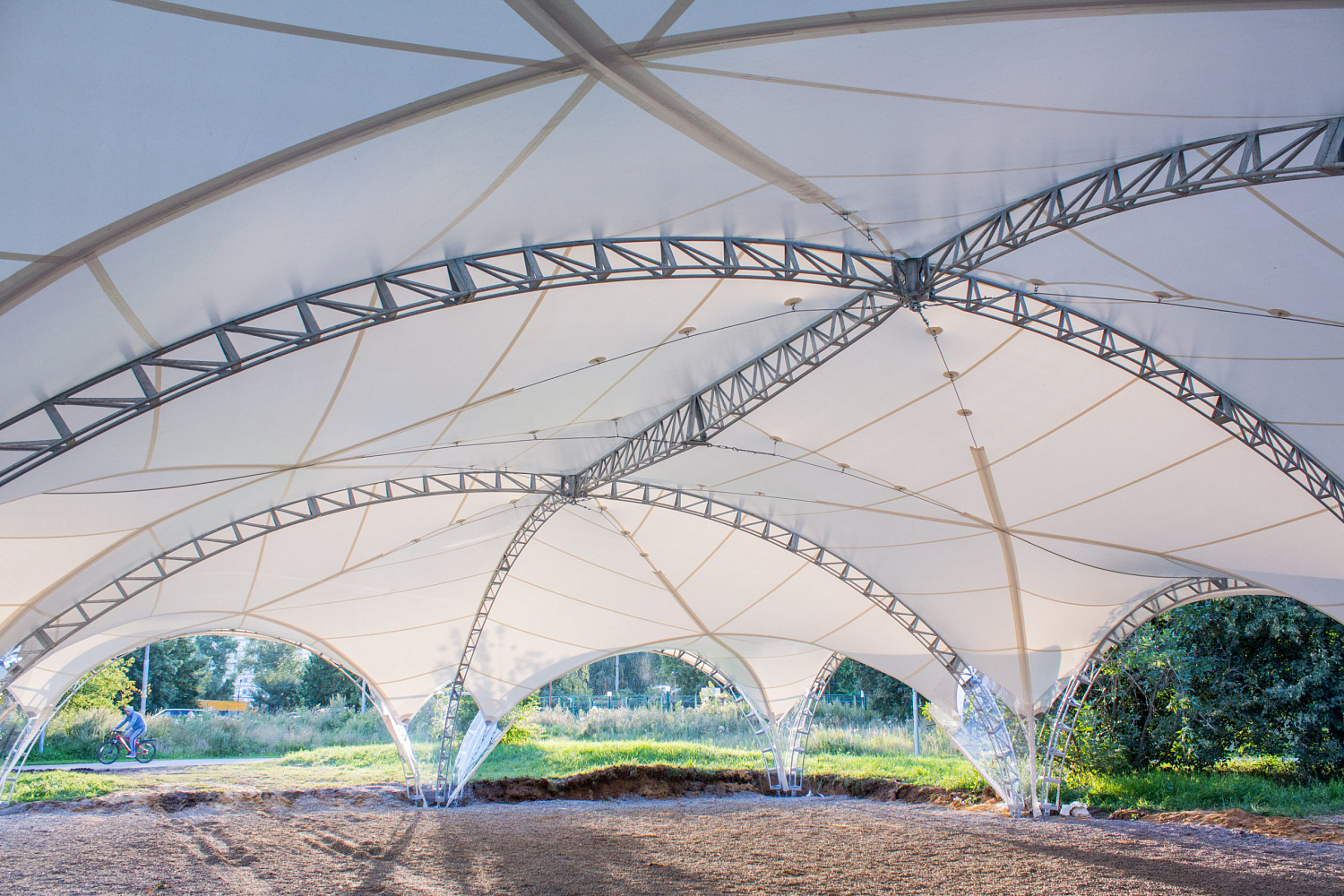 Арочный шатер