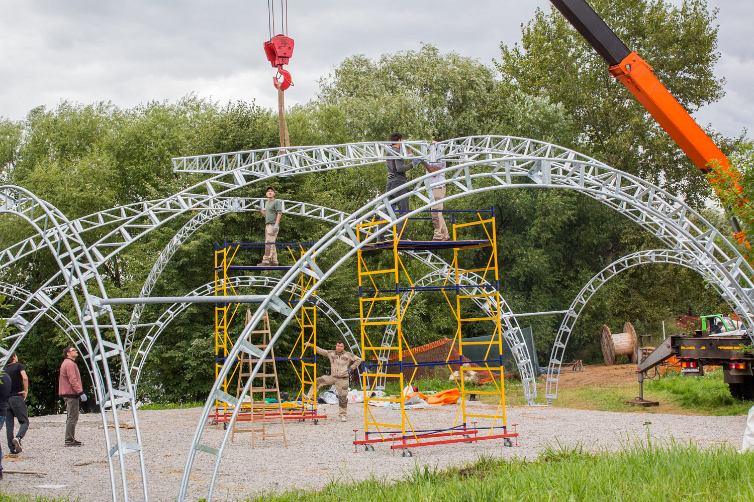 Арочный шатер