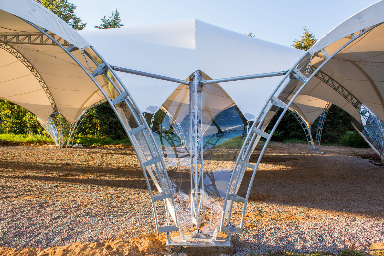 Арочный шатер