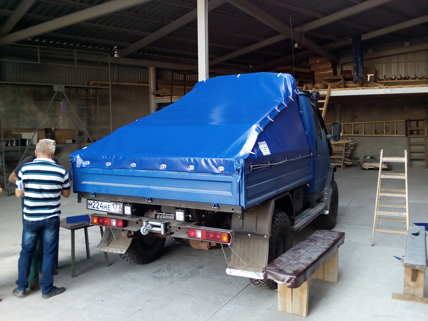 Тент на грузовик