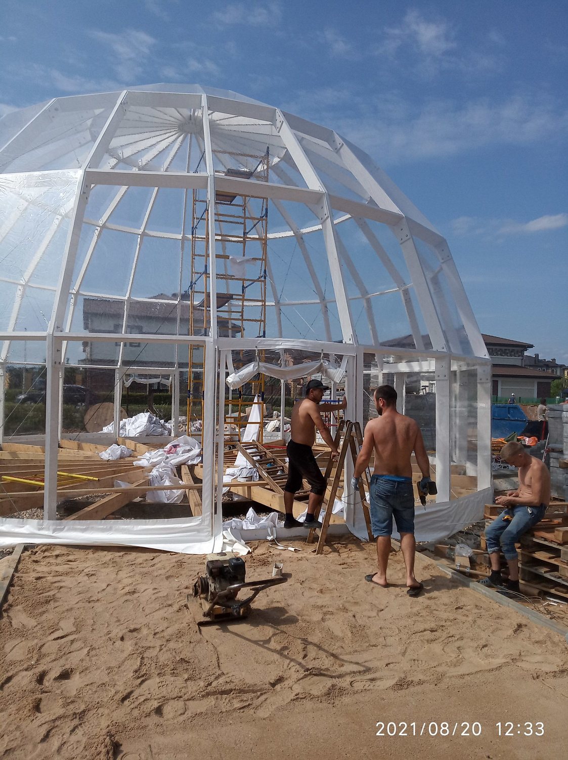 Шатёр - Прозрачная сфера