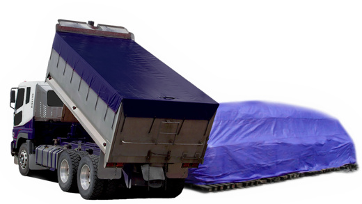 Полога из ПВХ ткани — универсальная защита для стройки, склада и производства