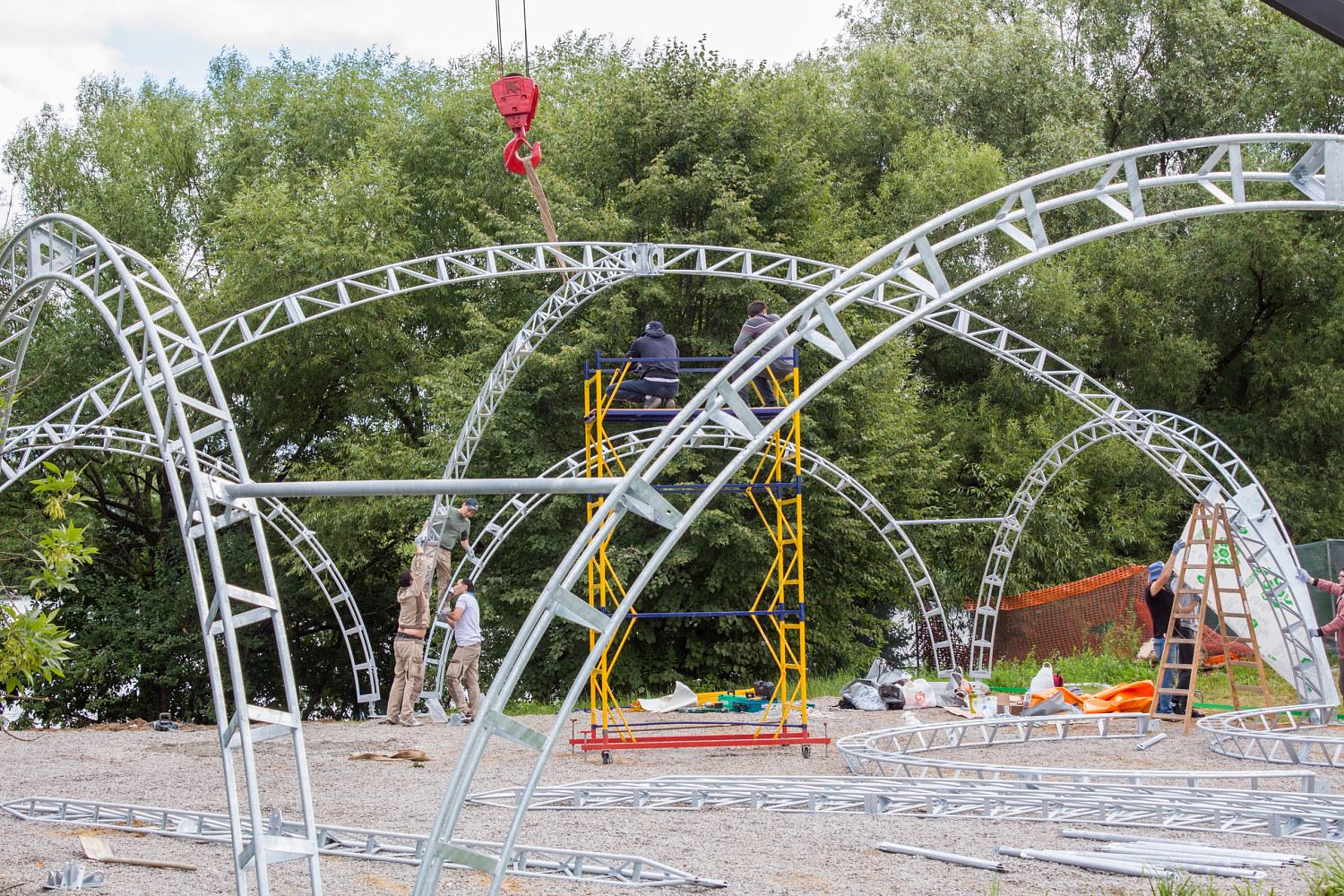 Арочный шатер