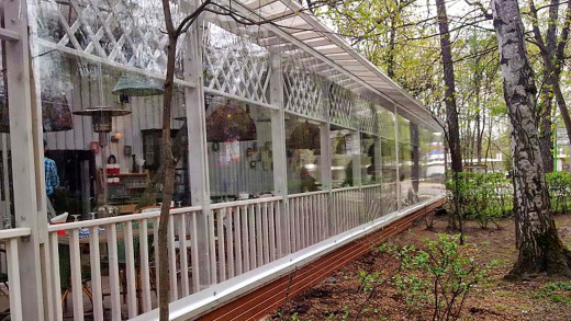 Прозрачные ПВХ шторы для беседок, веранд и террас