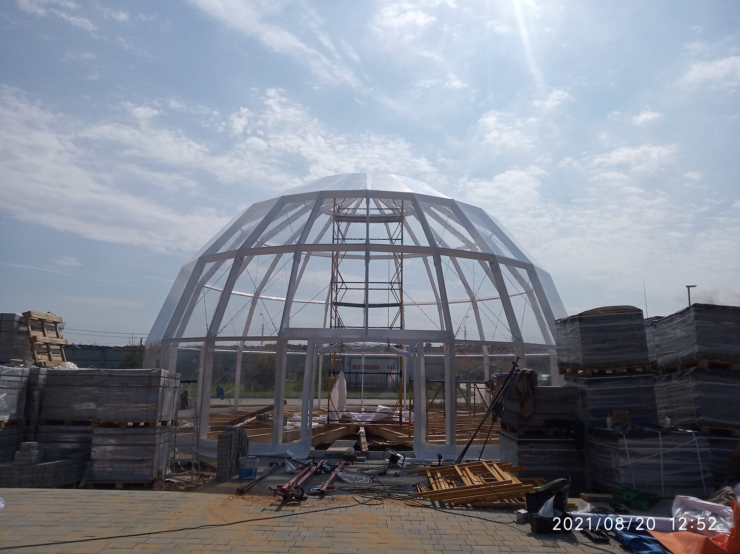 Шатёр - Прозрачная сфера