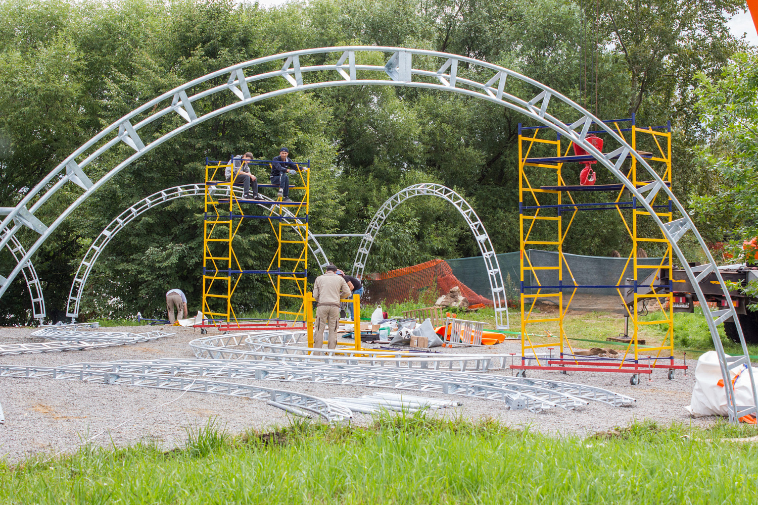 Арочный шатер