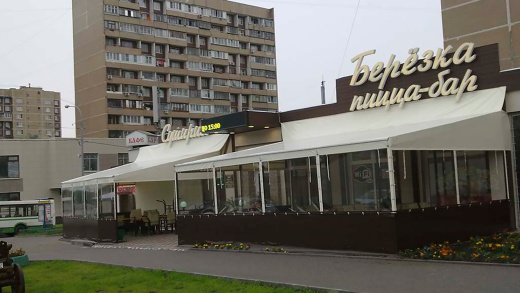 Открытые летние веранды и террасы