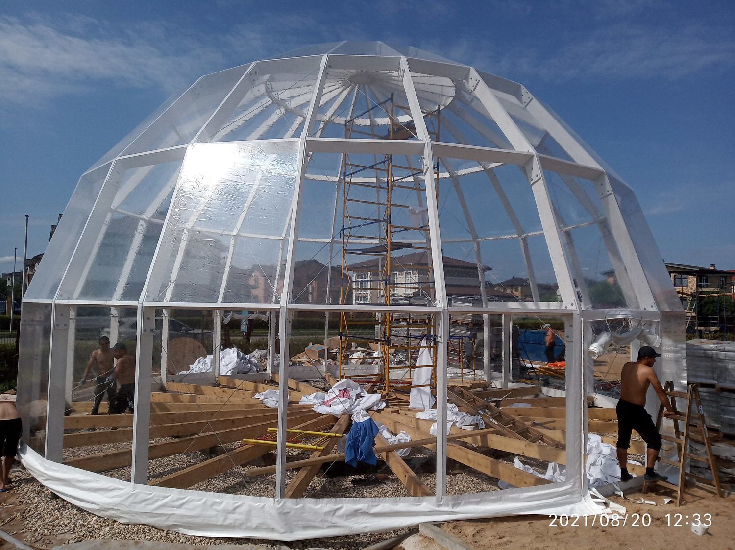 Шатёр - Прозрачная сфера