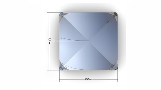 Шатёр Дюна 8х8