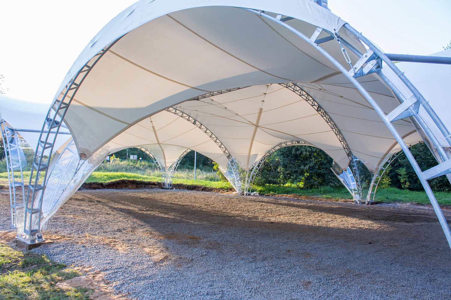 Арочный шатер