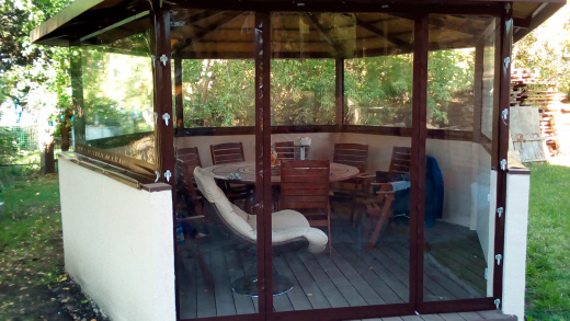 Мягкие окна из ПВХ для беседок, веранд и террас