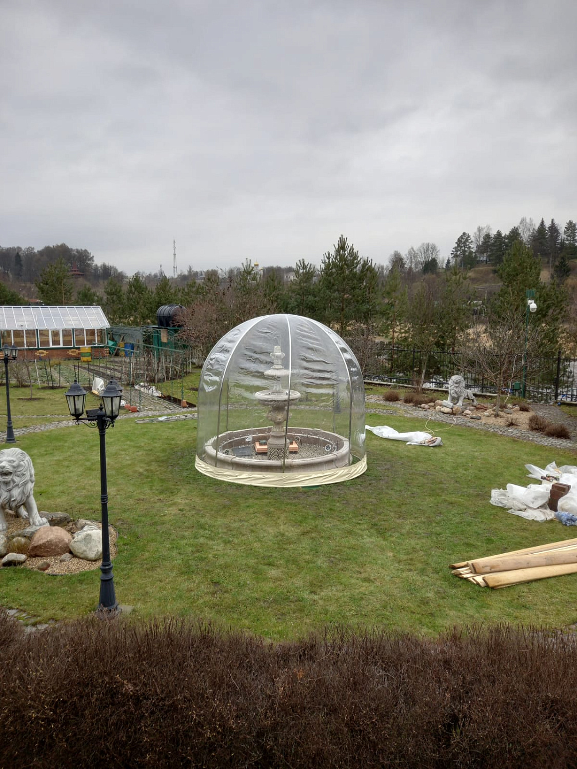 Купол для фонтана