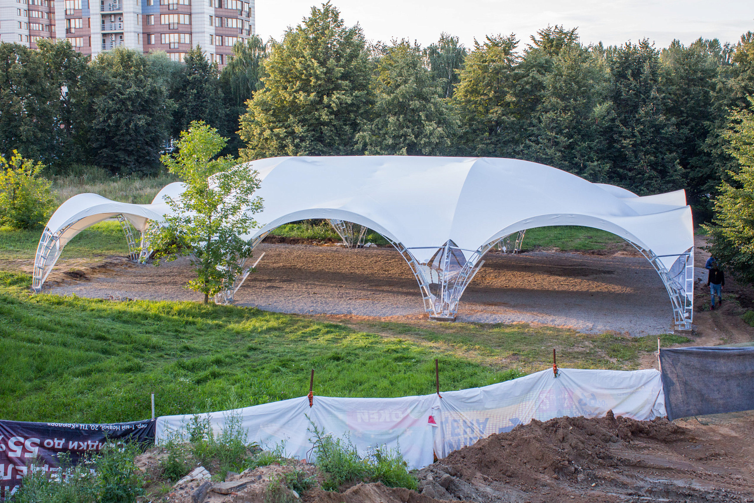 Арочный шатер