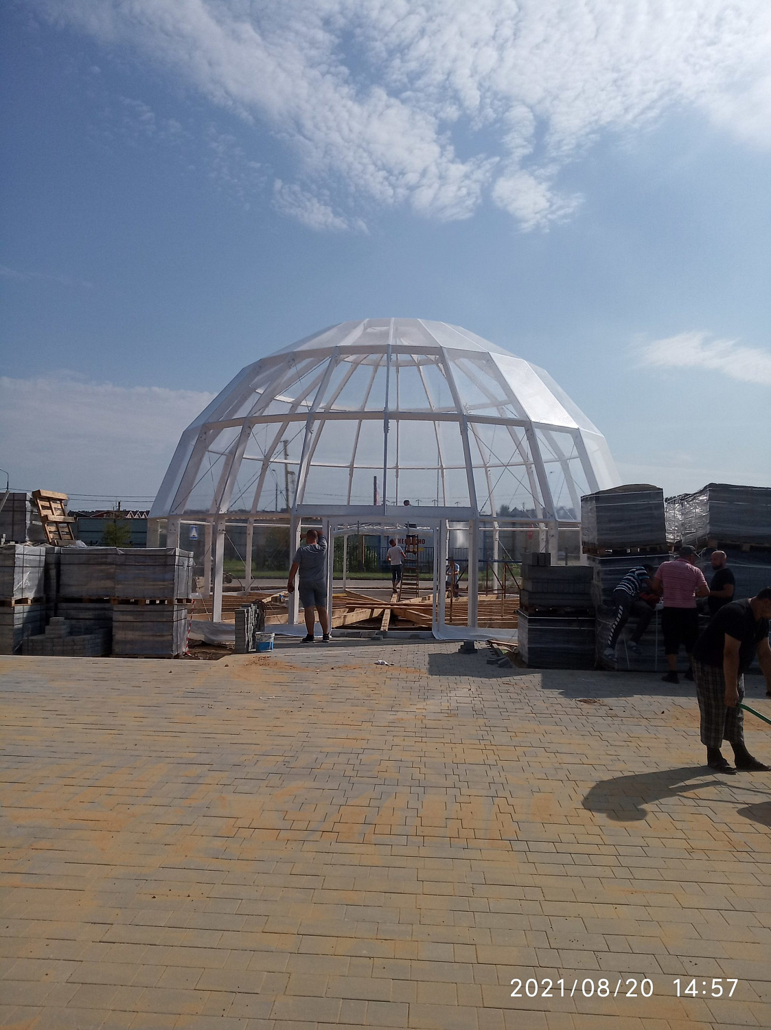 Шатёр - Прозрачная сфера