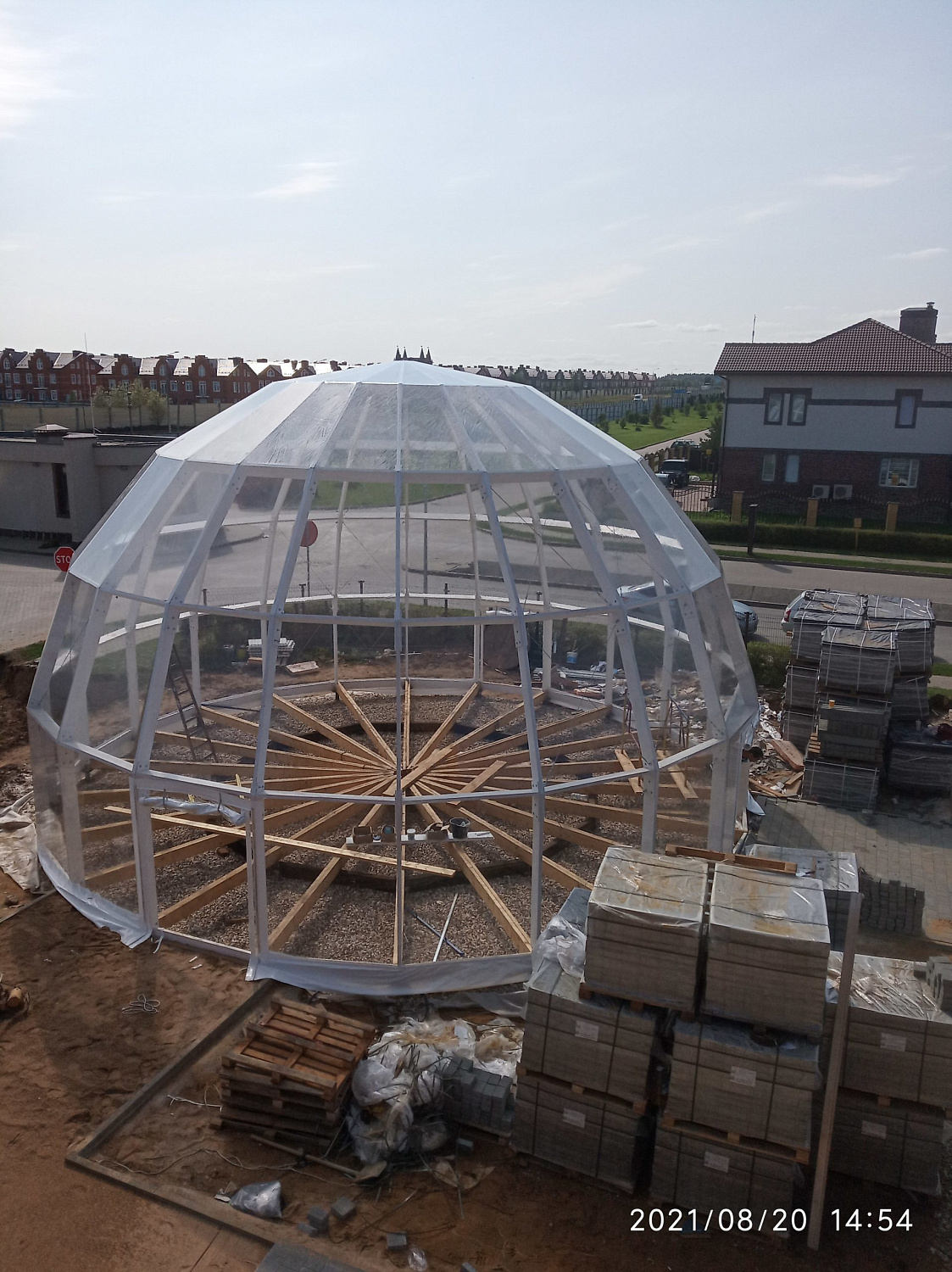 Шатёр - Прозрачная сфера