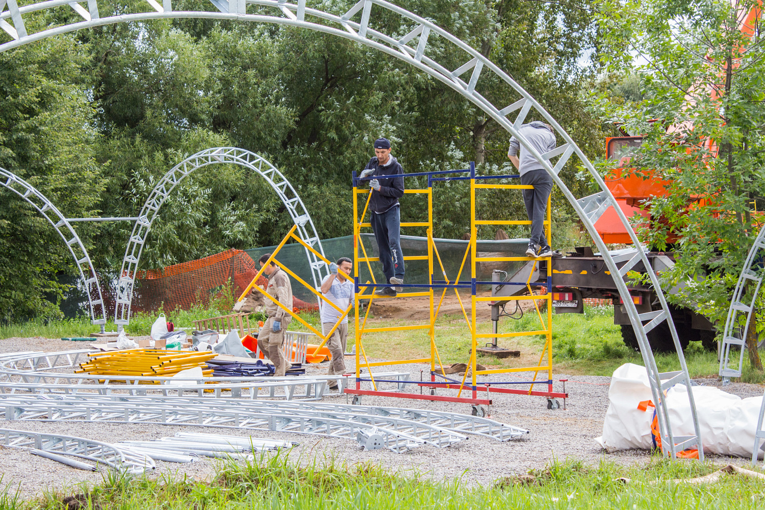 Арочный шатер