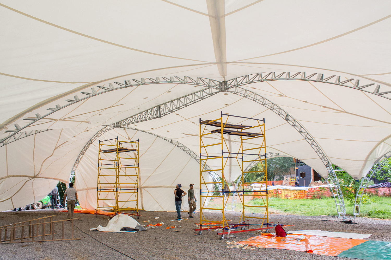 Арочный шатер