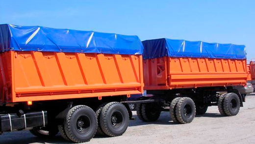 Автомобильные полога (тенты) для грузовиков на заказ