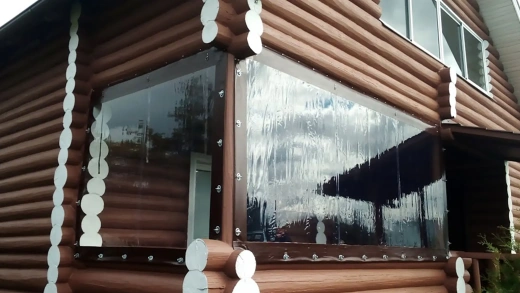 Мягкие окна из ПВХ для беседок, веранд и террас